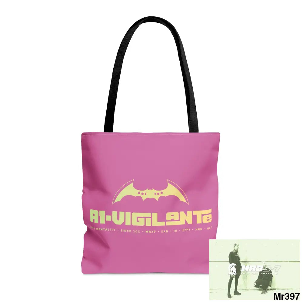 A1- Vigilante Tote Bag (AOP) Medium Bags
