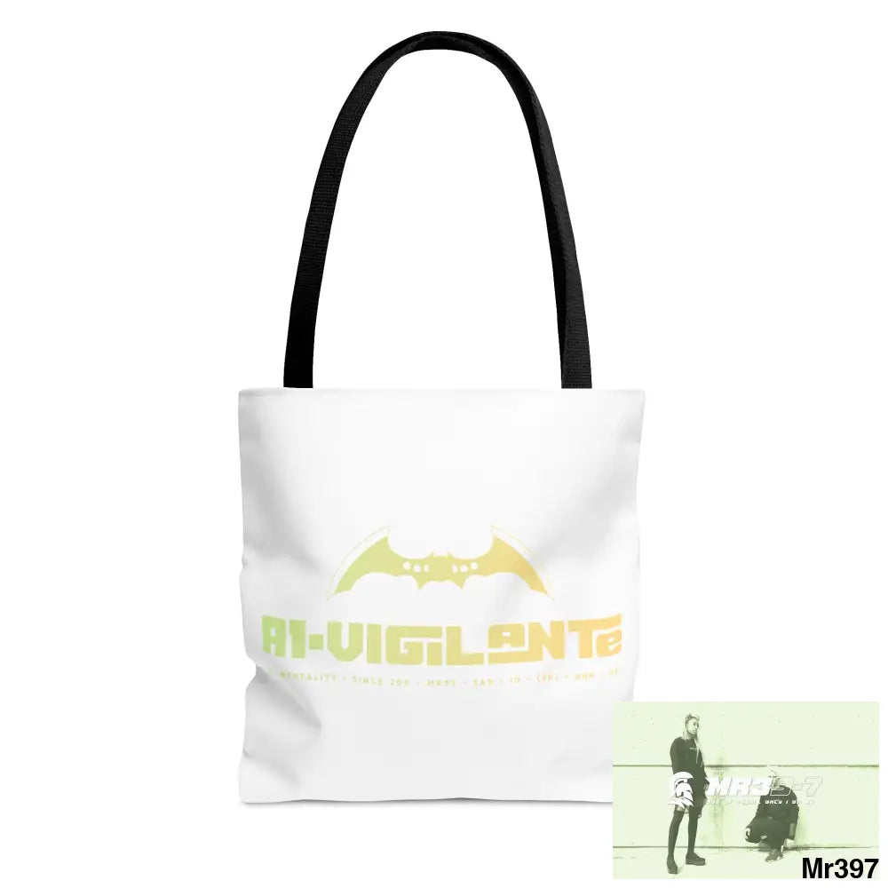 A1- Vigilante Tote Bag (AOP) Small Bags