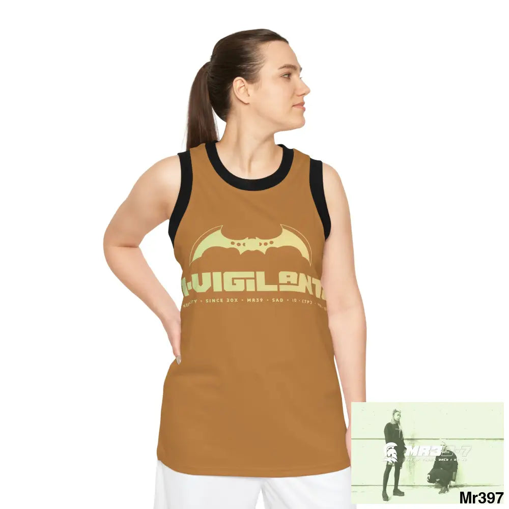 A1-Vigilante Unisex Basketball Jersey (AOP) All Over Prints