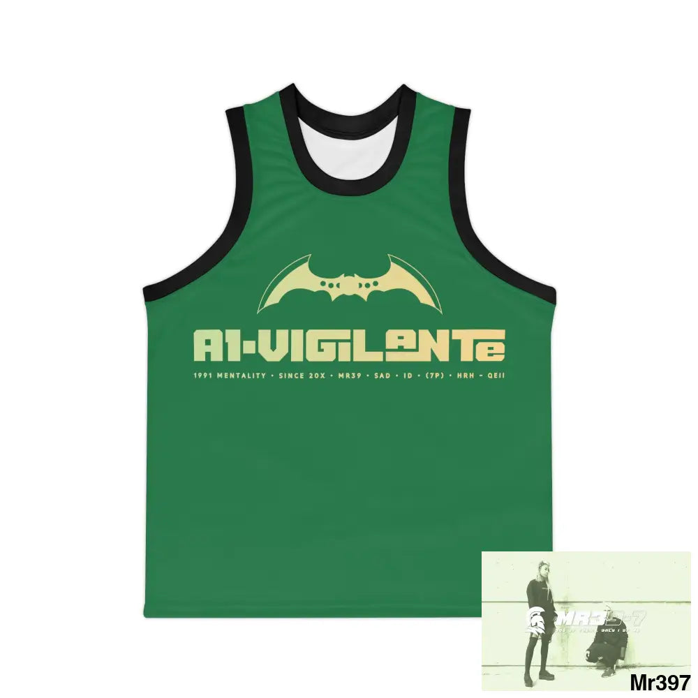 A1-Vigilante Unisex Basketball Jersey (AOP) All Over Prints