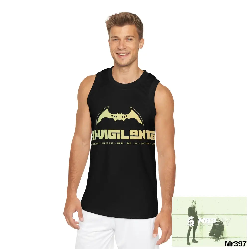 A1-Vigilante Unisex Basketball Jersey (AOP) All Over Prints