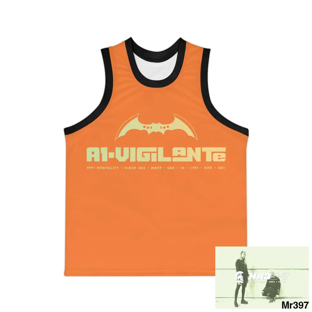 A1-Vigilante Unisex Basketball Jersey (AOP) All Over Prints