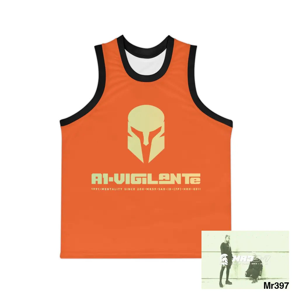 A1- Vigilante Unisex Basketball Jersey (AOP) All Over Prints