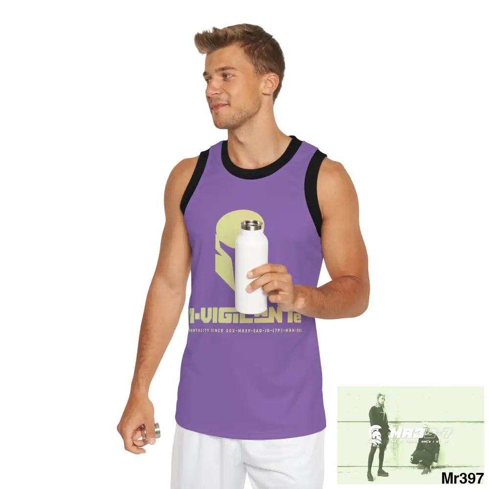 A1- Vigilante Unisex Basketball Jersey (AOP) All Over Prints