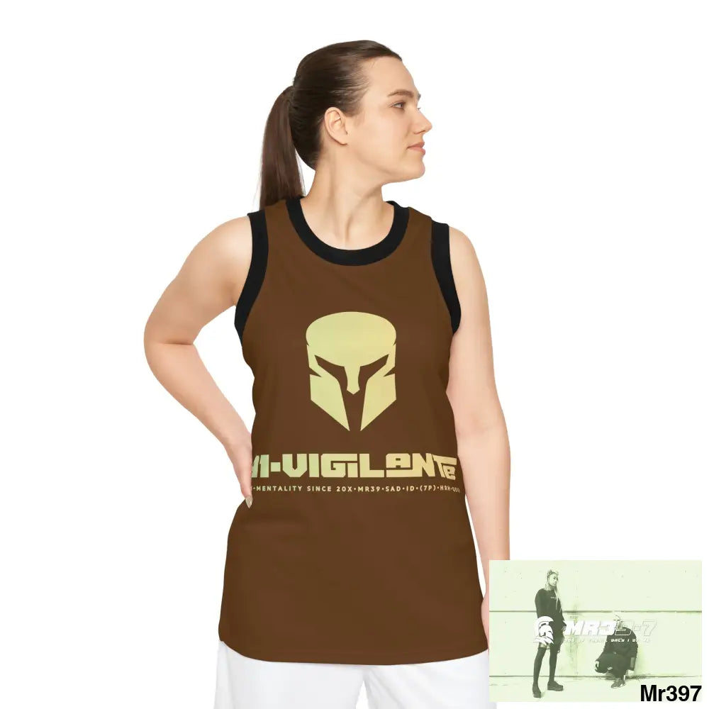 A1- Vigilante Unisex Basketball Jersey (AOP) All Over Prints