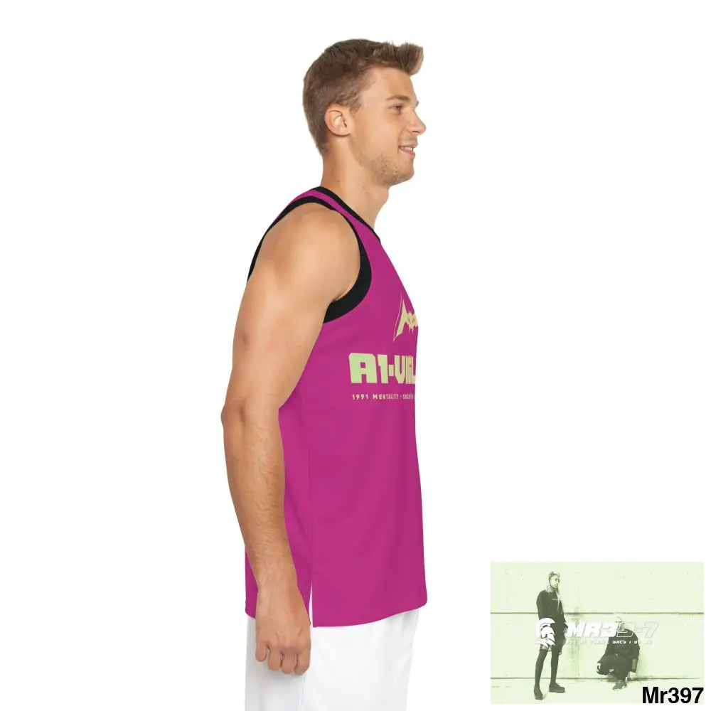 A1-Vigilante Unisex Basketball Jersey (AOP) All Over Prints