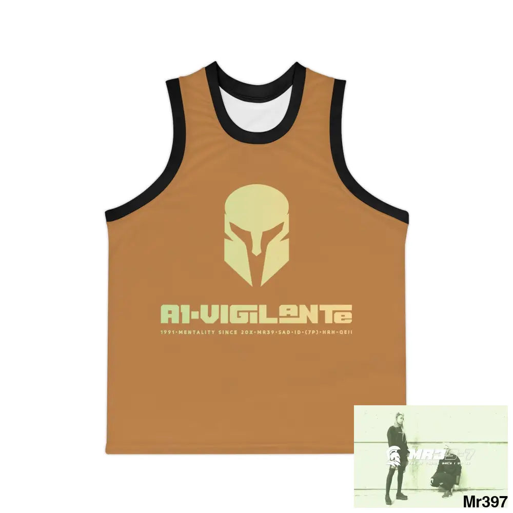 A1- Vigilante Unisex Basketball Jersey (AOP) All Over Prints