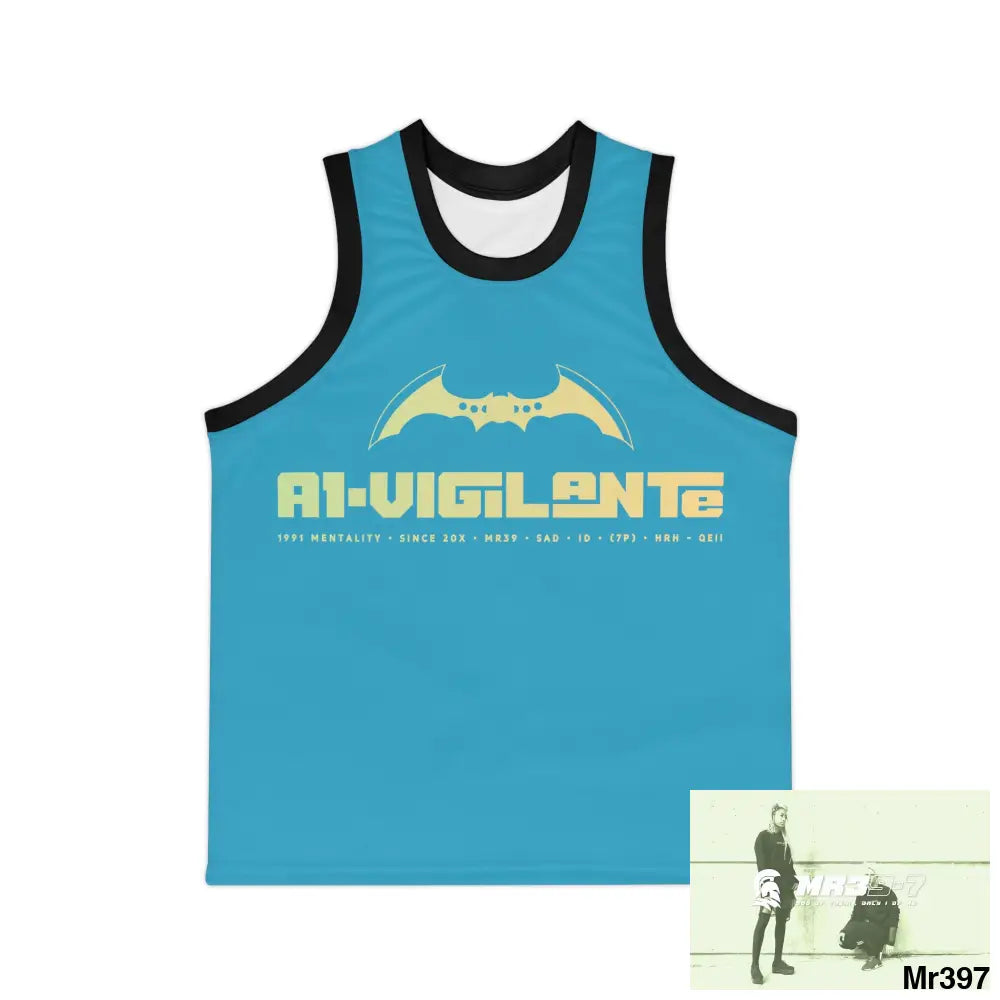 A1-Vigilante Unisex Basketball Jersey (AOP) All Over Prints