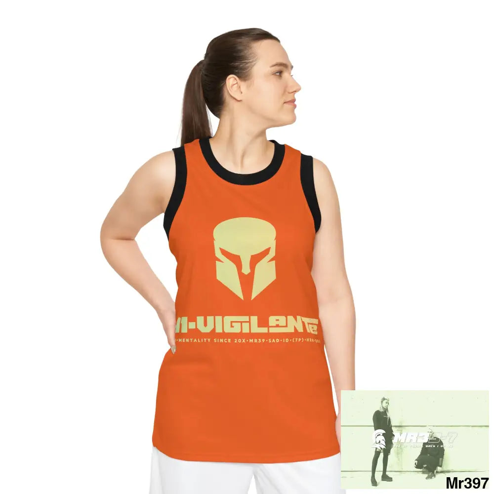 A1- Vigilante Unisex Basketball Jersey (AOP) All Over Prints