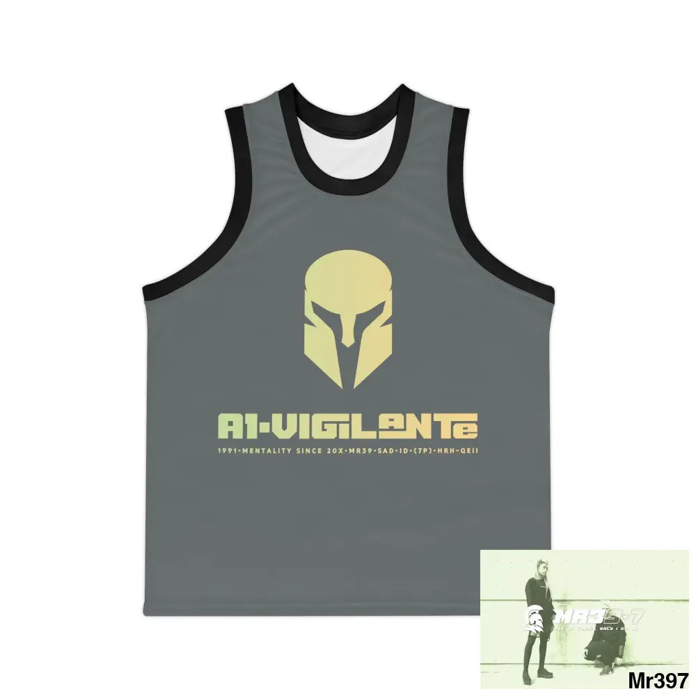 A1- Vigilante Unisex Basketball Jersey (AOP) All Over Prints