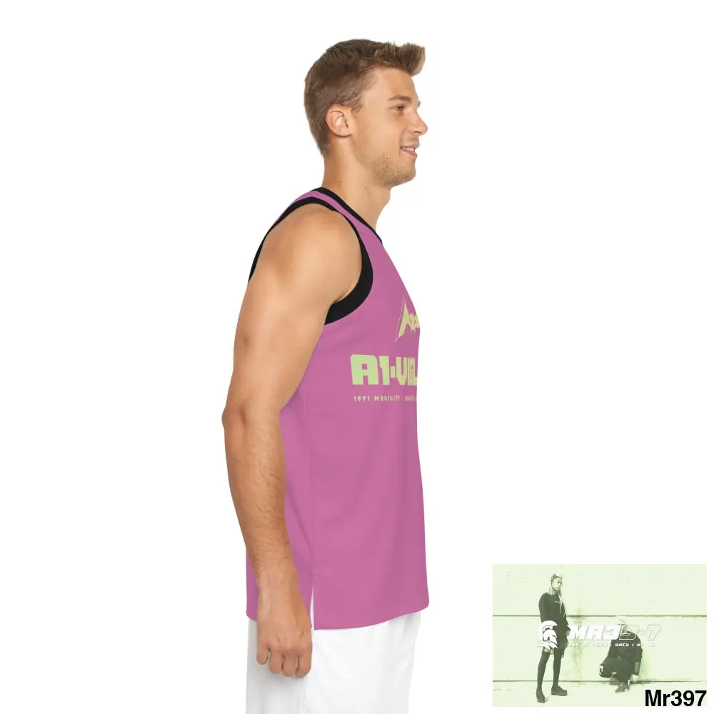 A1-Vigilante Unisex Basketball Jersey (AOP) All Over Prints