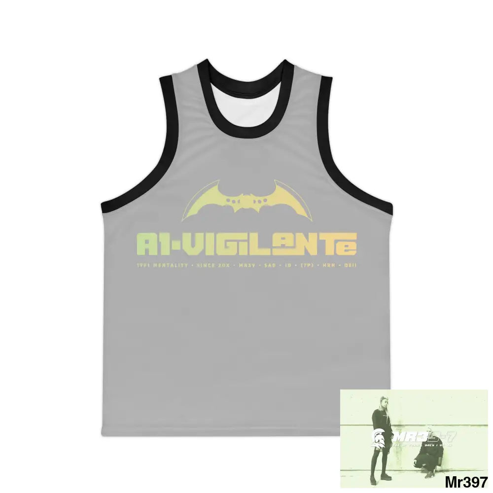 A1-Vigilante Unisex Basketball Jersey (AOP) All Over Prints