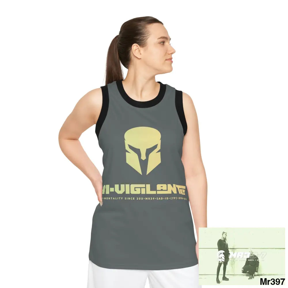 A1- Vigilante Unisex Basketball Jersey (AOP) All Over Prints