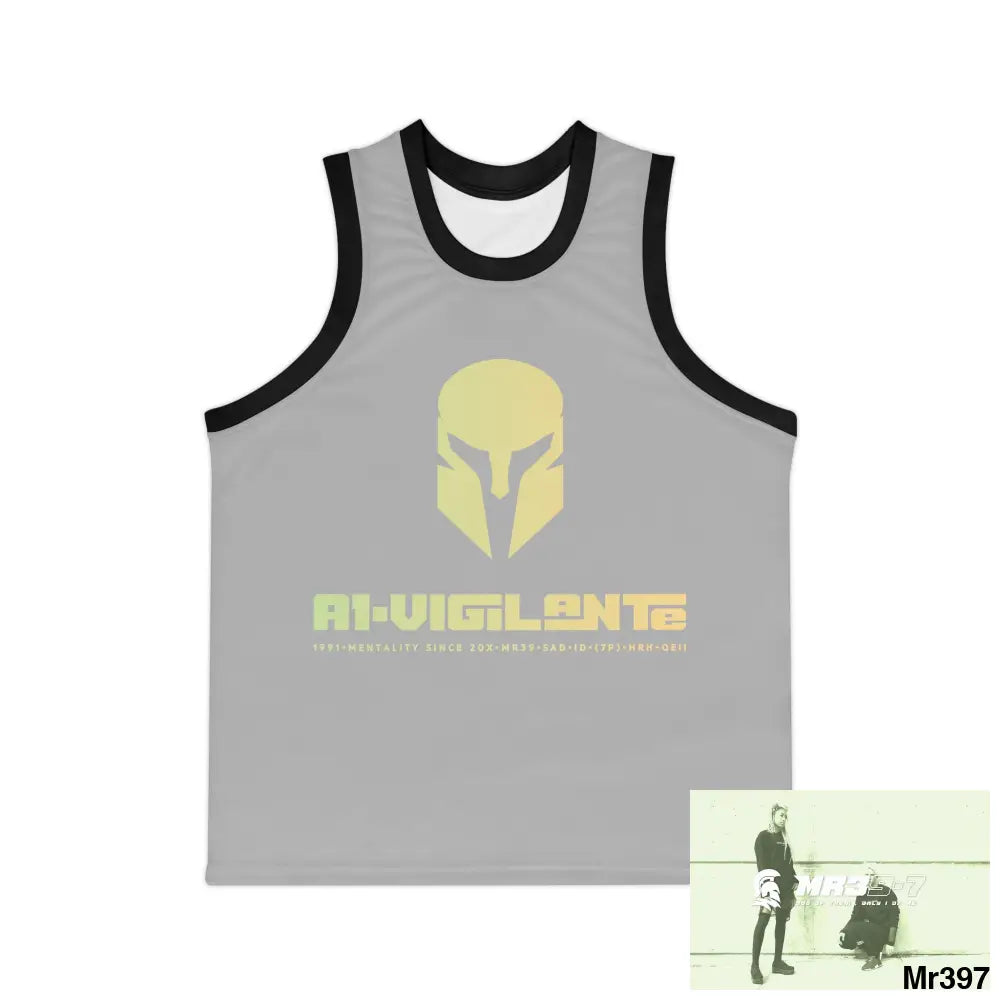 A1- Vigilante Unisex Basketball Jersey (AOP) All Over Prints