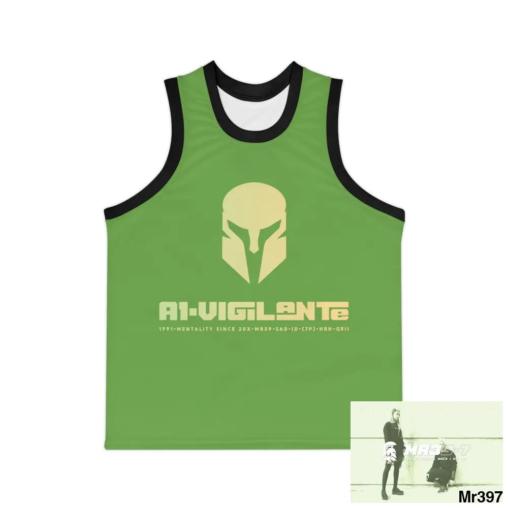 A1- Vigilante Unisex Basketball Jersey (AOP) All Over Prints