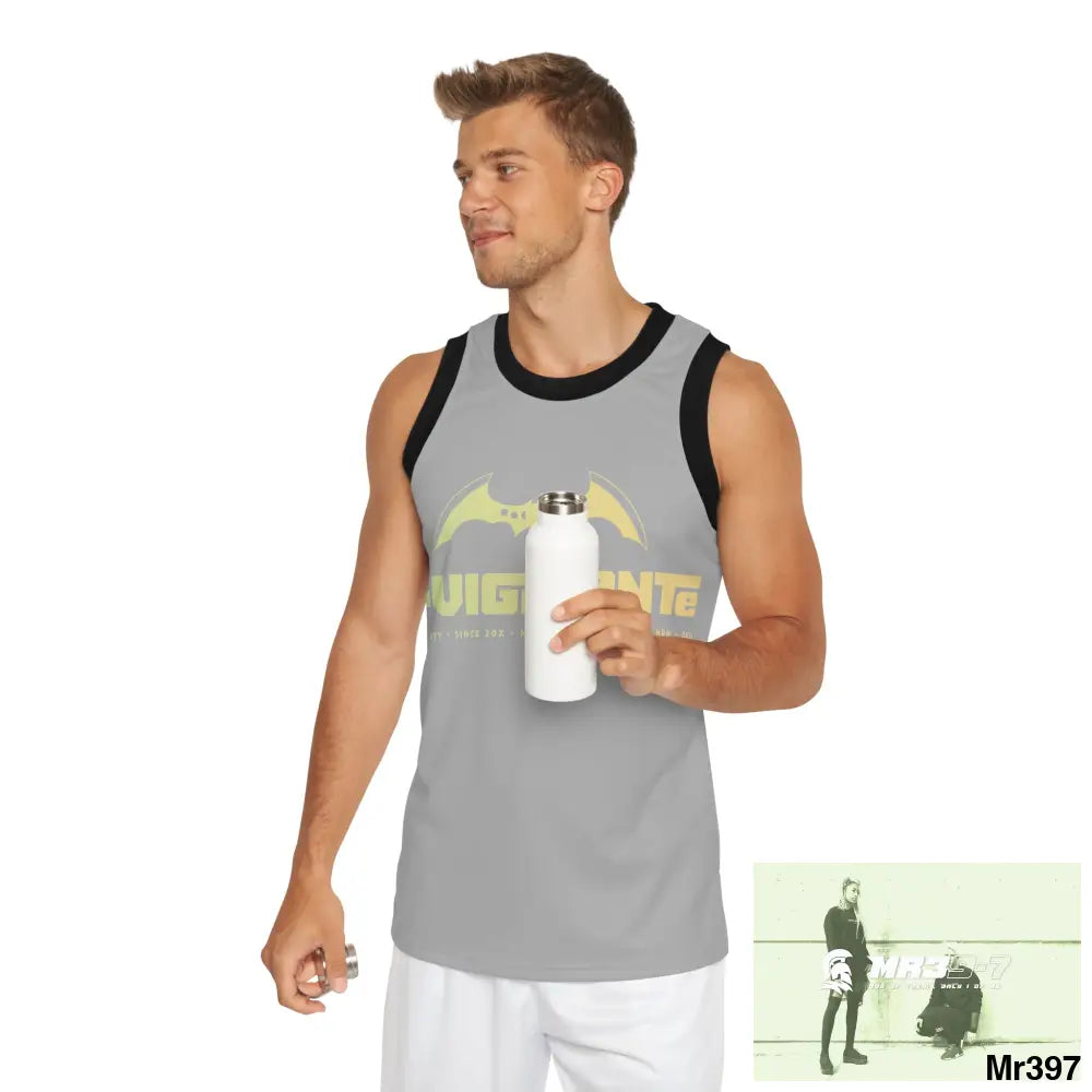 A1-Vigilante Unisex Basketball Jersey (AOP) All Over Prints