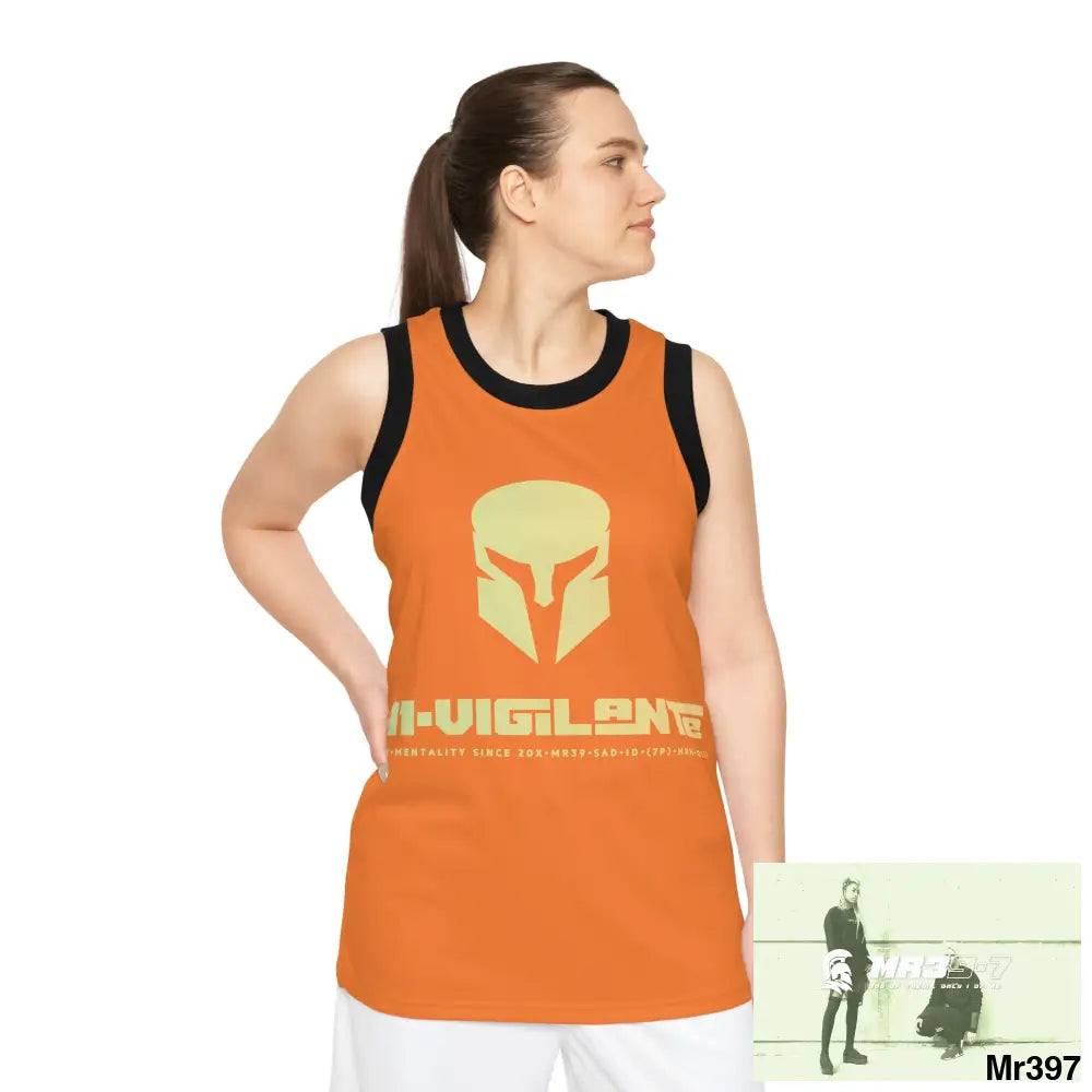 A1- Vigilante Unisex Basketball Jersey (AOP) All Over Prints