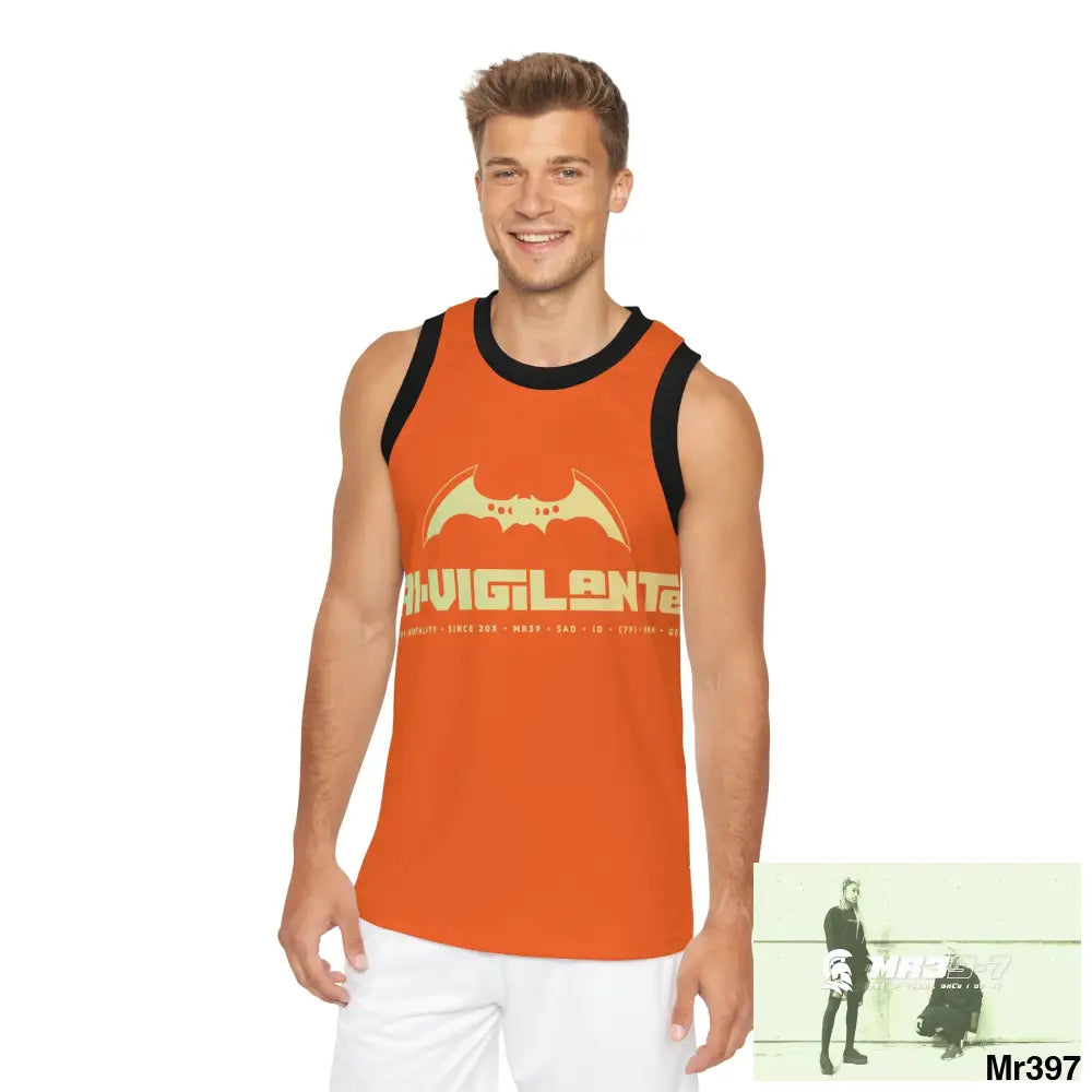 A1-Vigilante Unisex Basketball Jersey (AOP) All Over Prints
