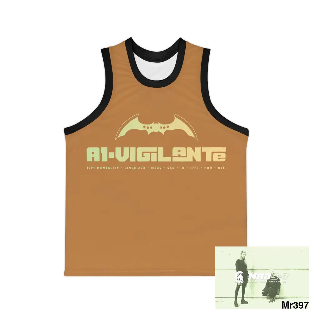A1-Vigilante Unisex Basketball Jersey (AOP) All Over Prints