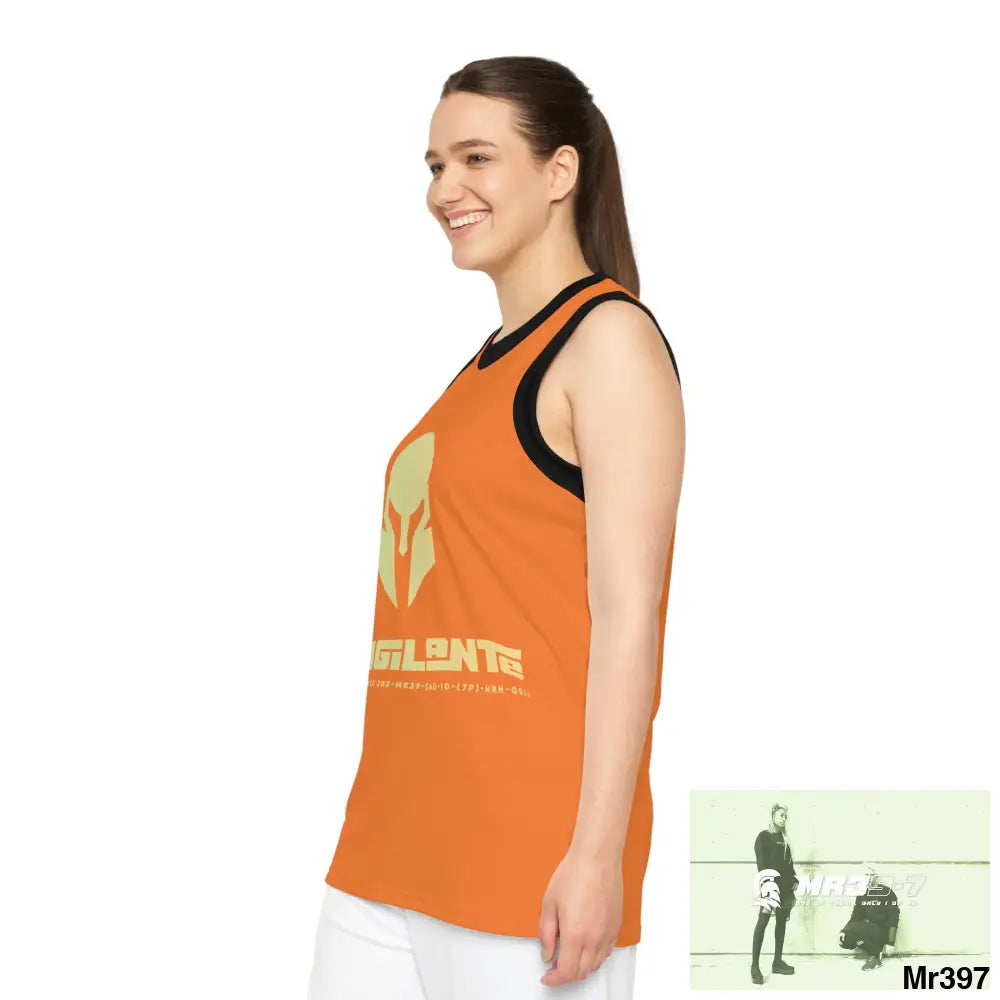 A1- Vigilante Unisex Basketball Jersey (AOP) All Over Prints