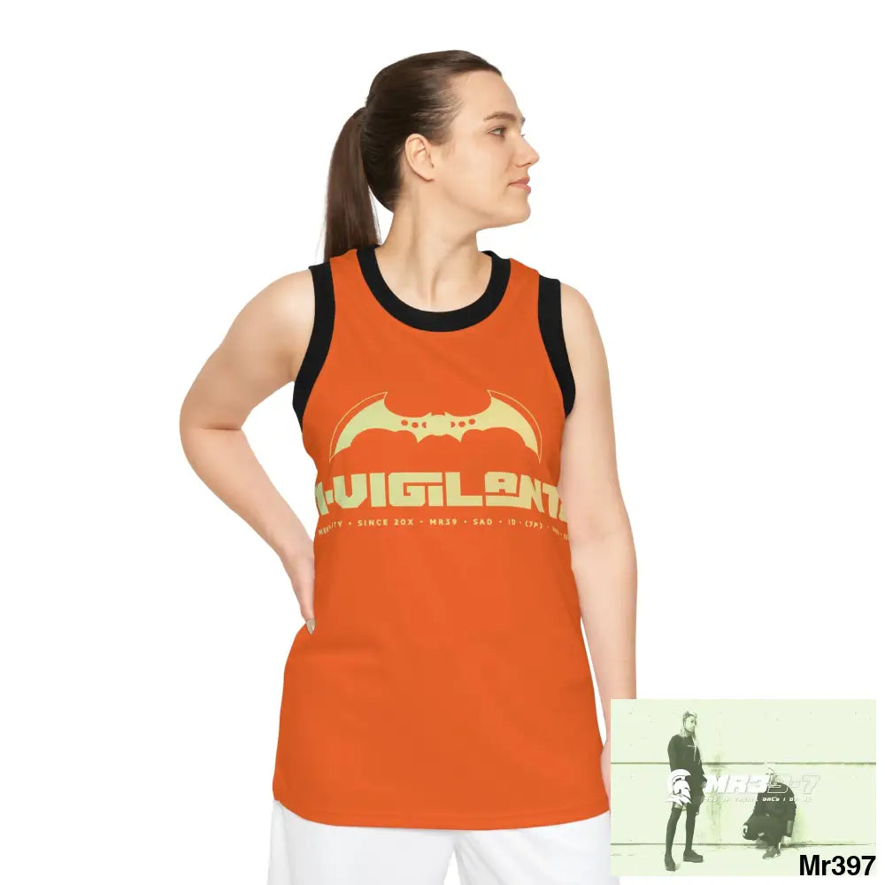A1-Vigilante Unisex Basketball Jersey (AOP) All Over Prints