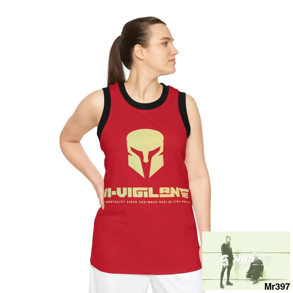 A1- Vigilante Unisex Basketball Jersey (AOP) All Over Prints