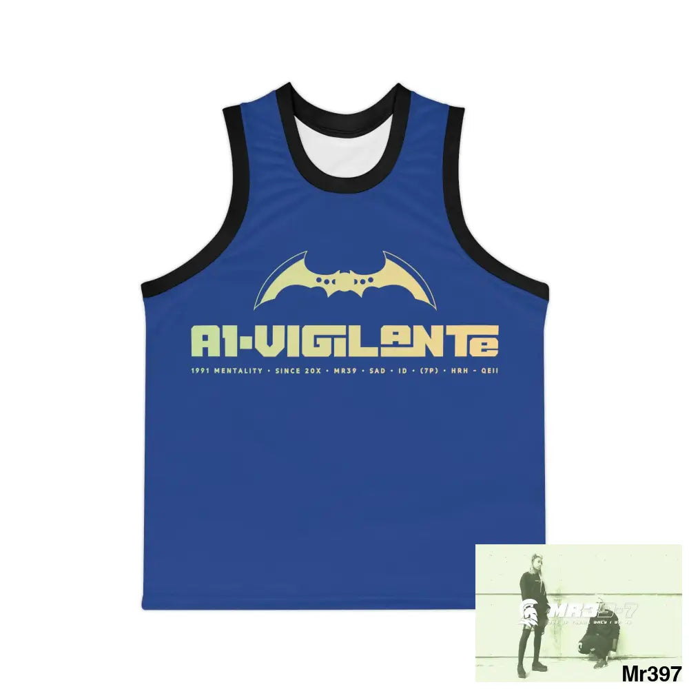 A1-Vigilante Unisex Basketball Jersey (AOP) All Over Prints