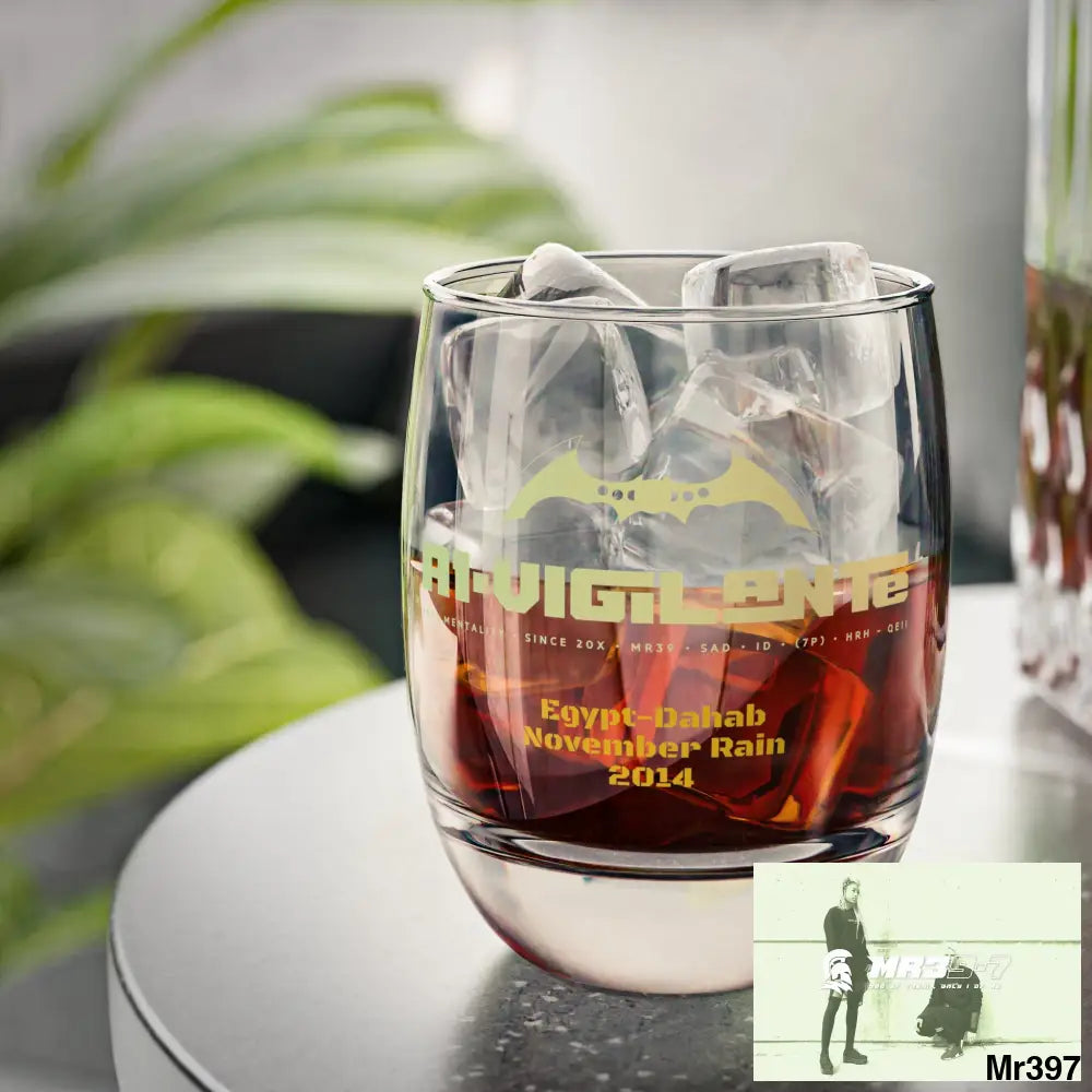 A1- Vigilante Whiskey Glass 6oz Mug