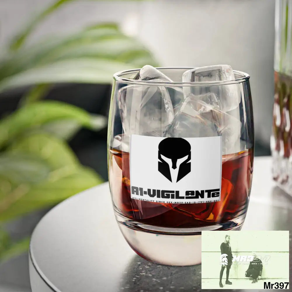 A1- Vigilante Whiskey Glass 6oz Mug