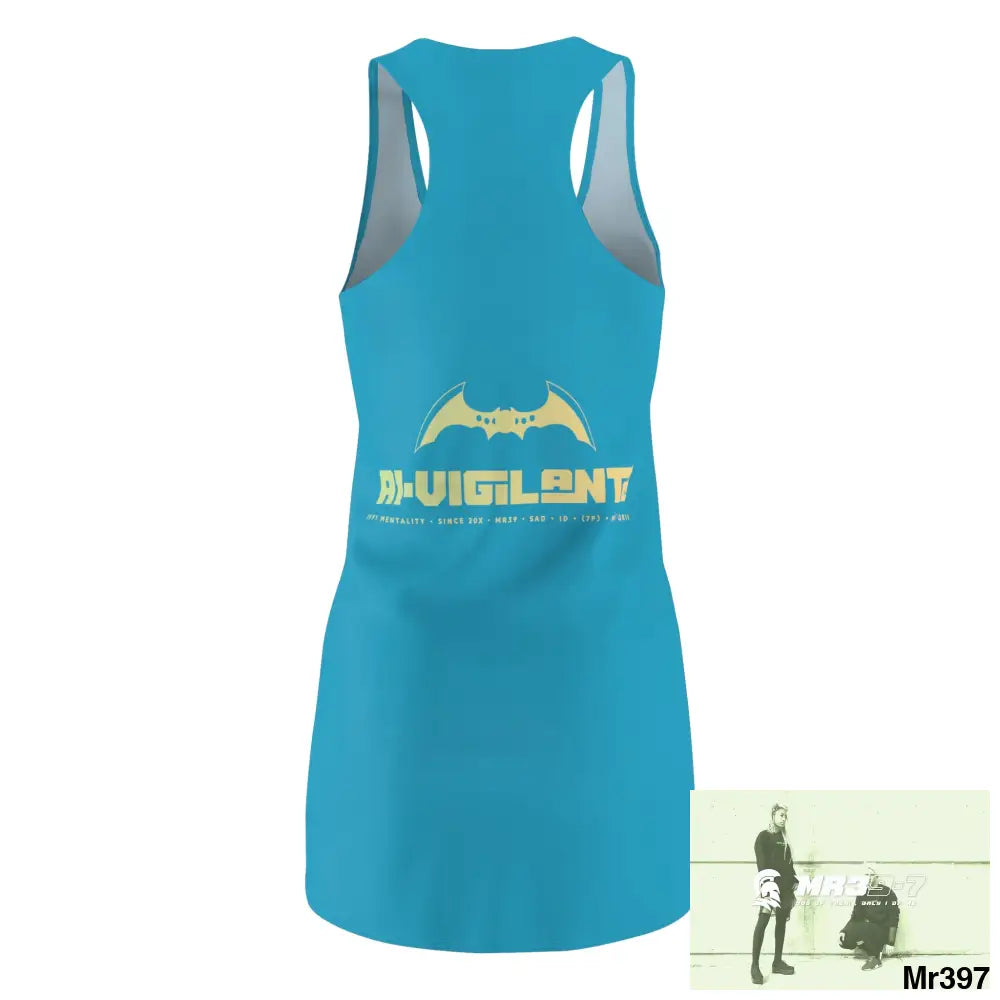 A1-Vigilante Women’s Cut & Sew Racerback Dress (AOP) All Over Prints