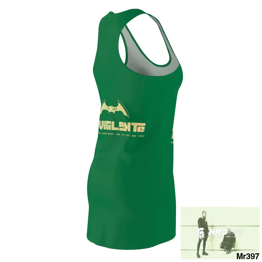 A1-Vigilante Women’s Cut & Sew Racerback Dress (AOP) All Over Prints