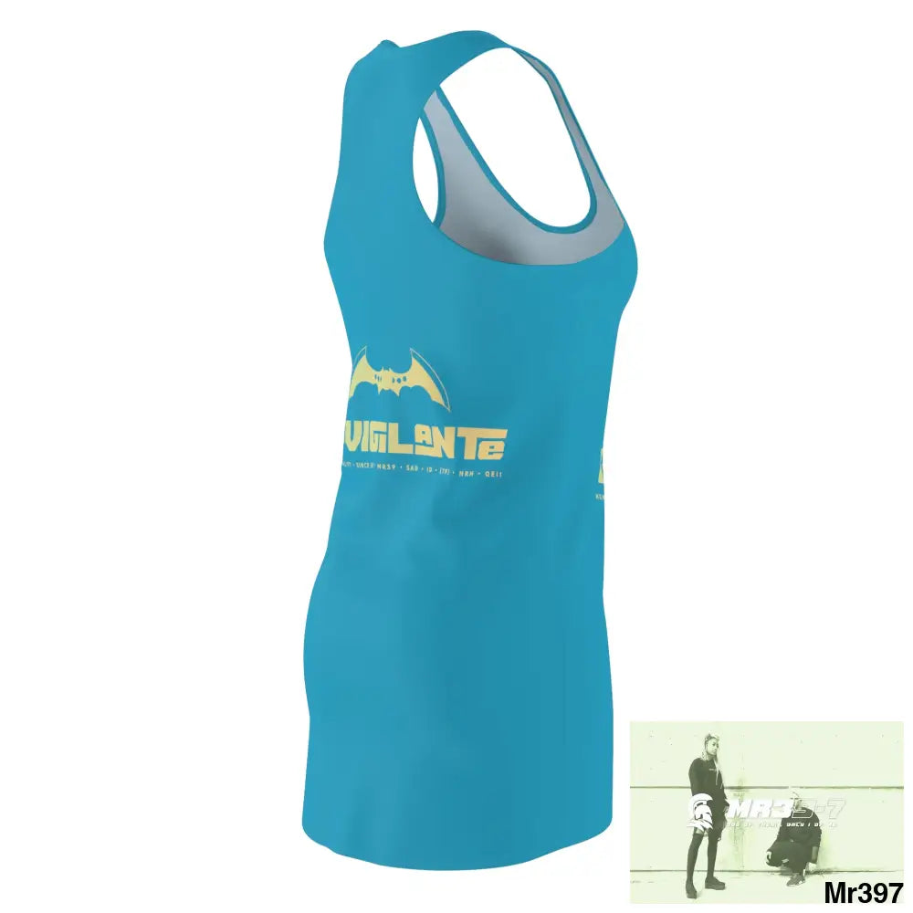 A1-Vigilante Women’s Cut & Sew Racerback Dress (AOP) All Over Prints