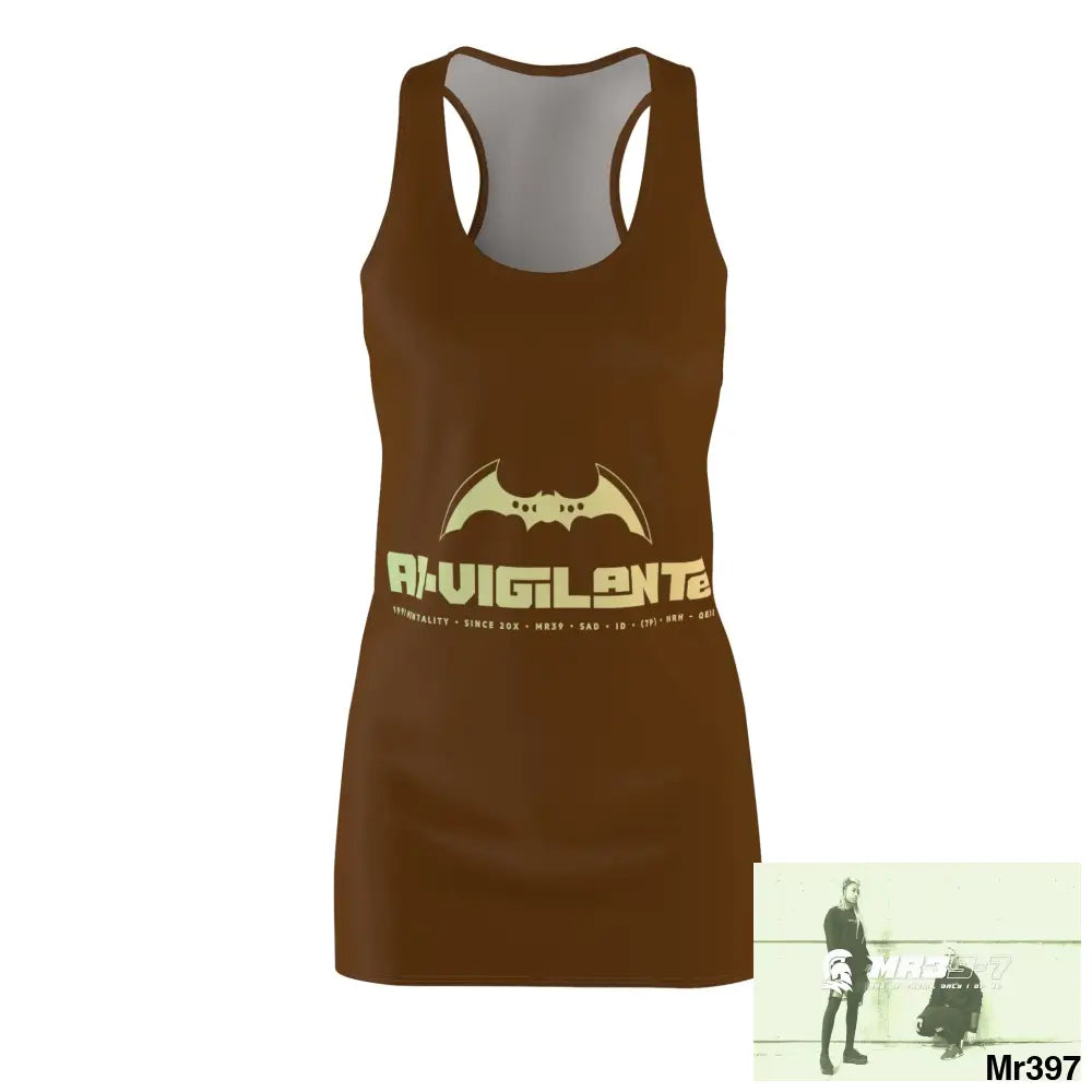 A1-Vigilante Women’s Cut & Sew Racerback Dress (AOP) All Over Prints