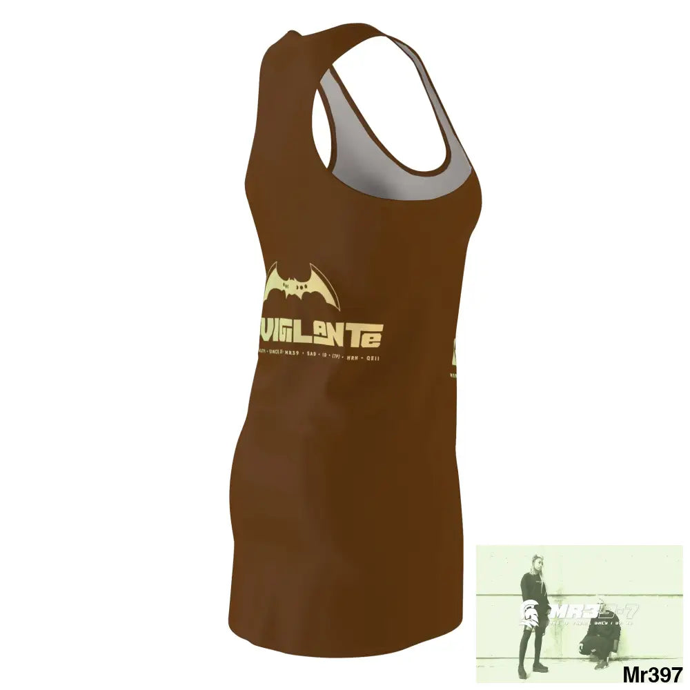 A1-Vigilante Women’s Cut & Sew Racerback Dress (AOP) All Over Prints