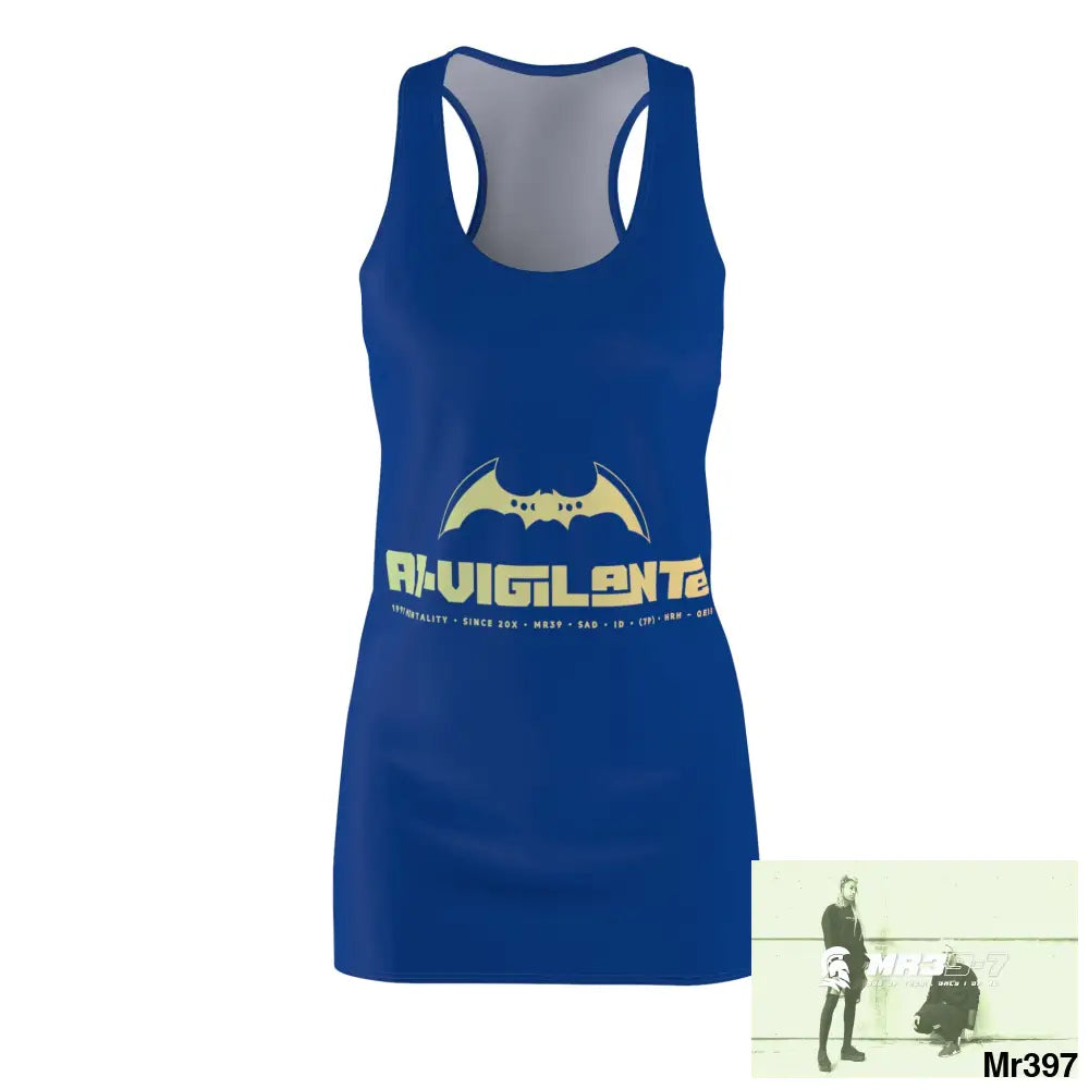 A1-Vigilante Women’s Cut & Sew Racerback Dress (AOP) All Over Prints