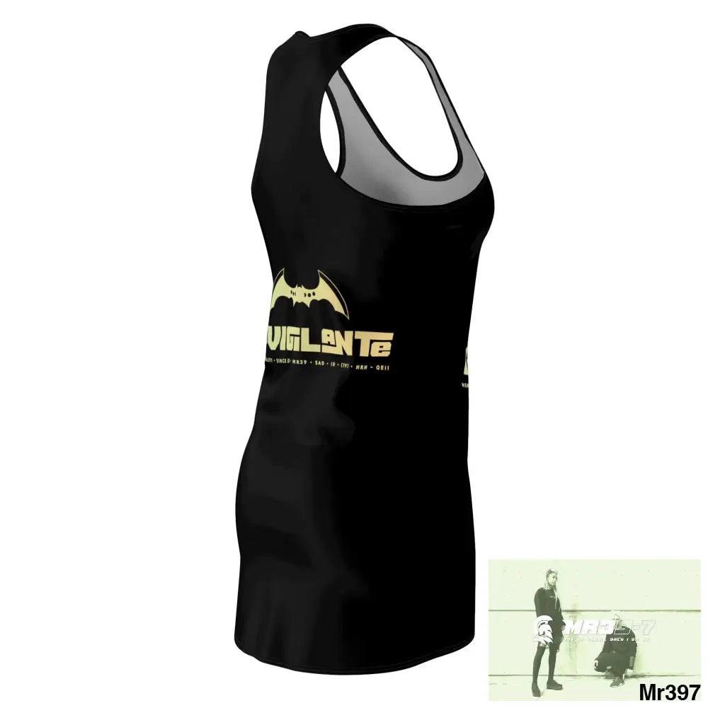 A1-Vigilante Women’s Cut & Sew Racerback Dress (AOP) All Over Prints