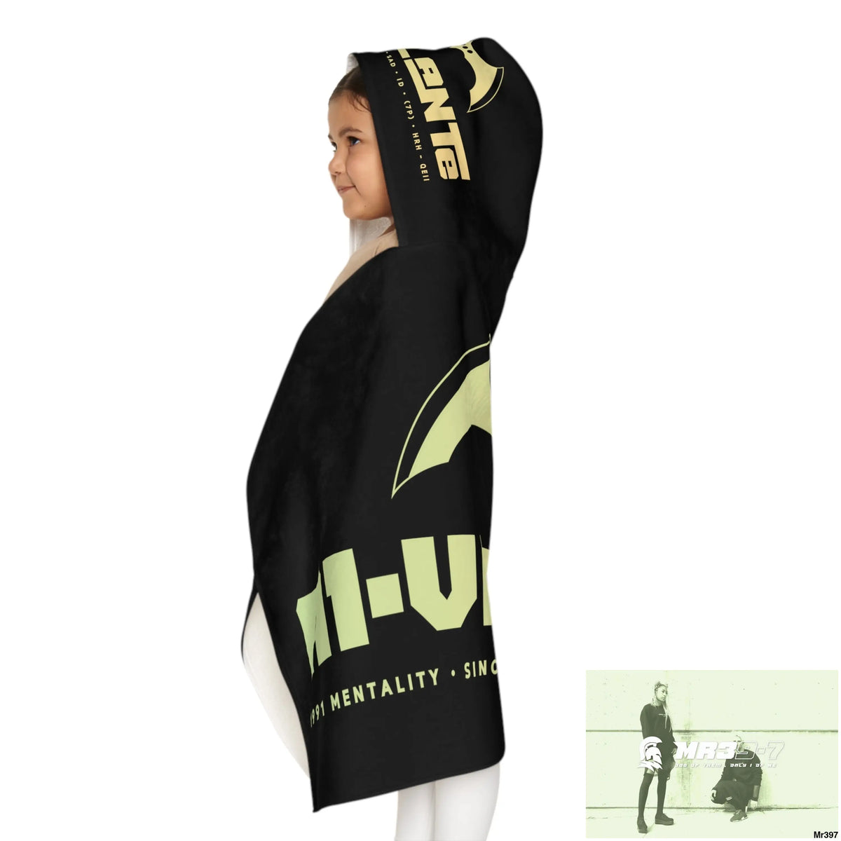A1-Vigilante Youth Hooded Towel 24’’ × 48’’ All Over Prints