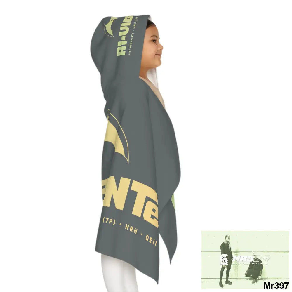 A1-Vigilante Youth Hooded Towel 24’’ × 48’’ All Over Prints