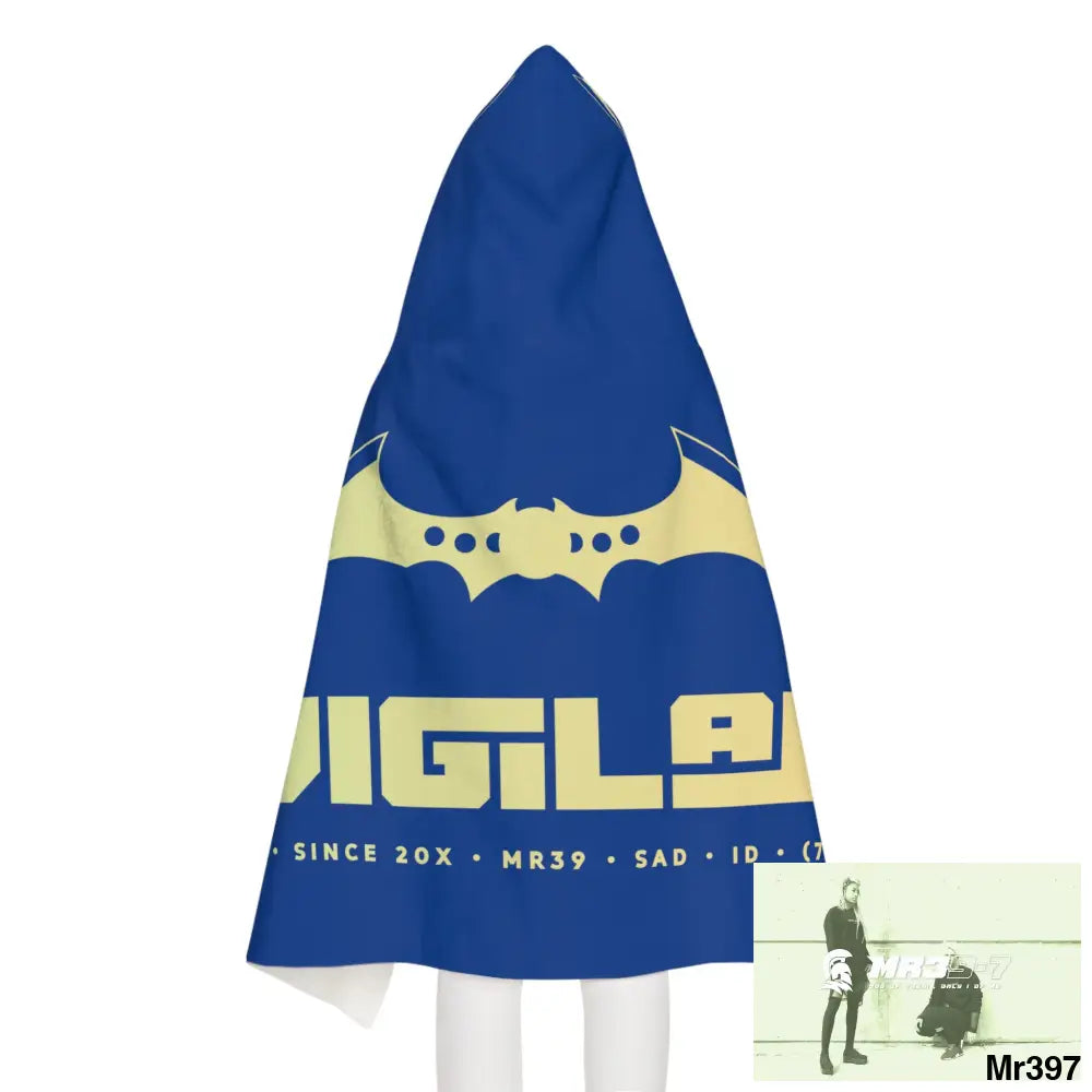 A1-Vigilante Youth Hooded Towel 24’’ × 48’’ All Over Prints