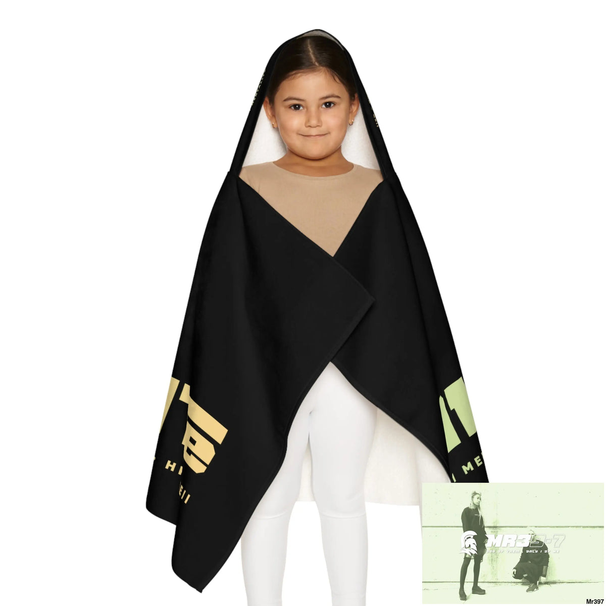 A1-Vigilante Youth Hooded Towel 24’’ × 48’’ All Over Prints