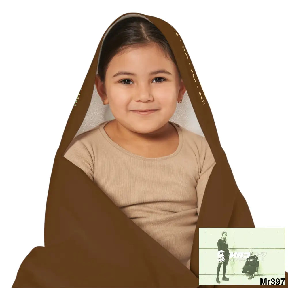 A1-Vigilante Youth Hooded Towel 24’’ × 48’’ All Over Prints