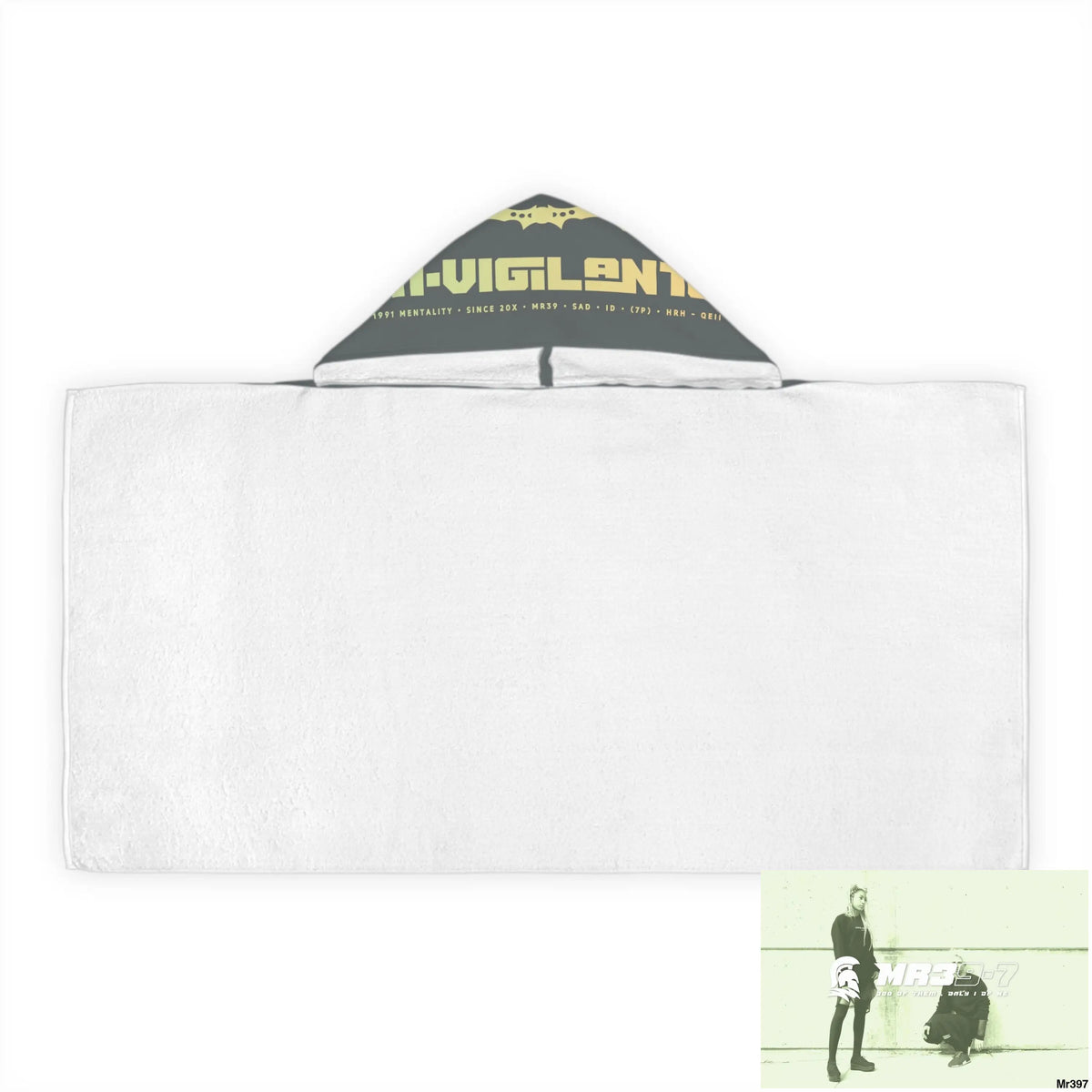 A1-Vigilante Youth Hooded Towel 24’’ × 48’’ All Over Prints