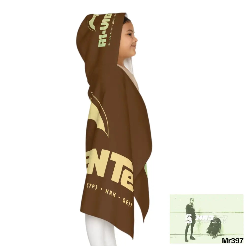 A1-Vigilante Youth Hooded Towel 24’’ × 48’’ All Over Prints
