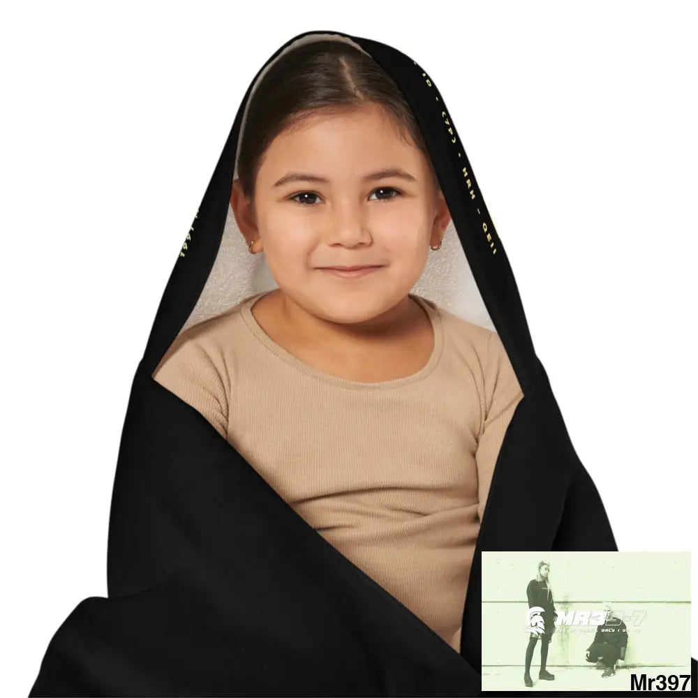 A1-Vigilante Youth Hooded Towel 24’’ × 48’’ All Over Prints