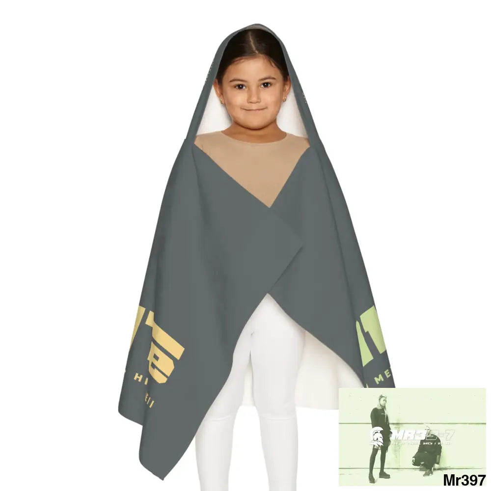 A1-Vigilante Youth Hooded Towel 24’’ × 48’’ All Over Prints