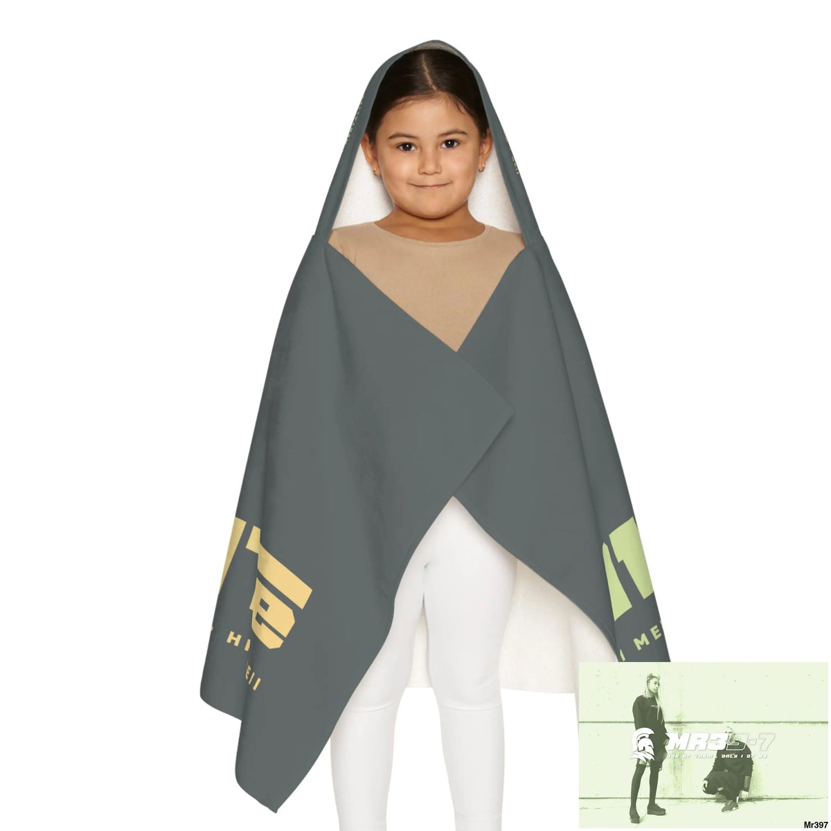 A1-Vigilante Youth Hooded Towel 24’’ × 48’’ All Over Prints