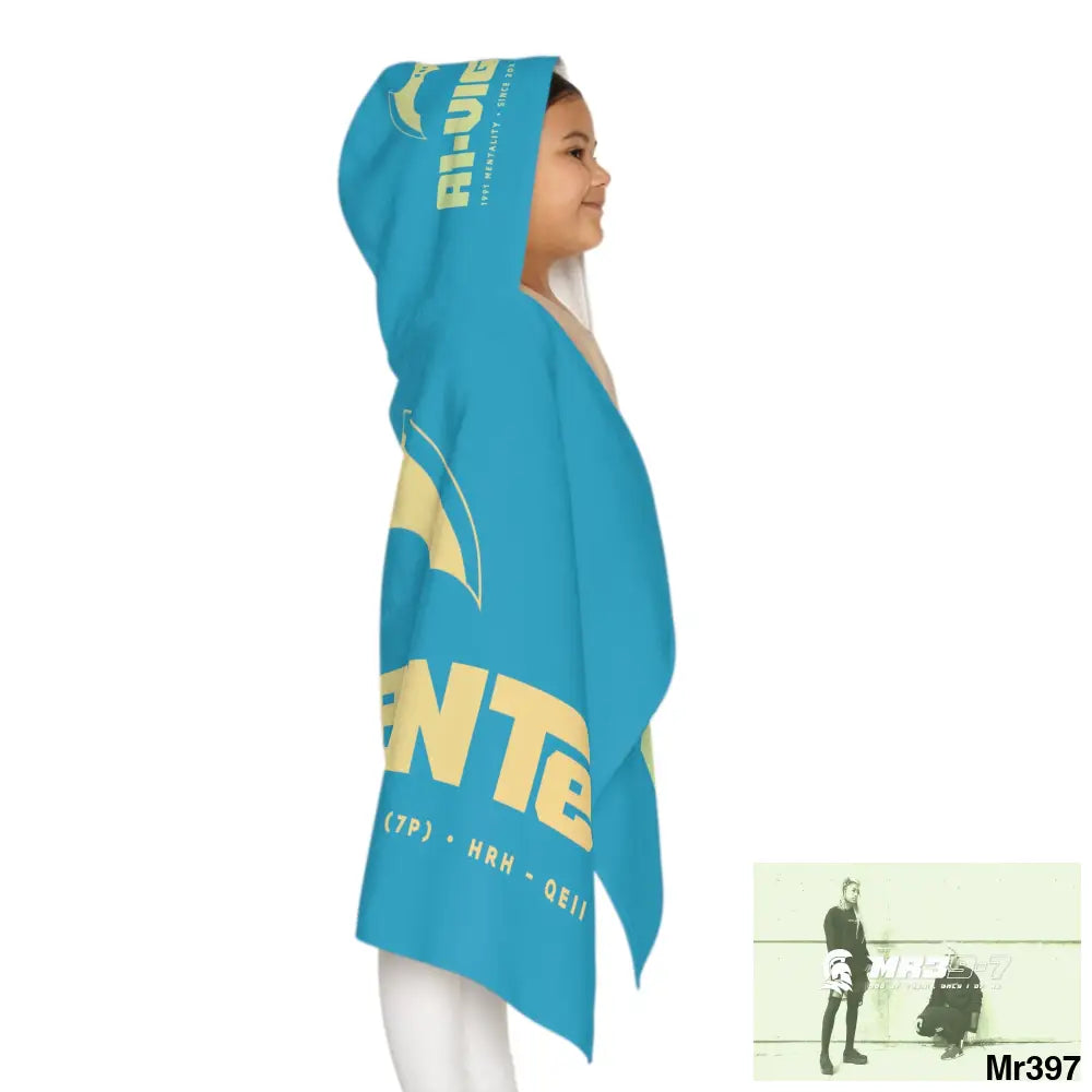 A1-Vigilante Youth Hooded Towel 24’’ × 48’’ All Over Prints