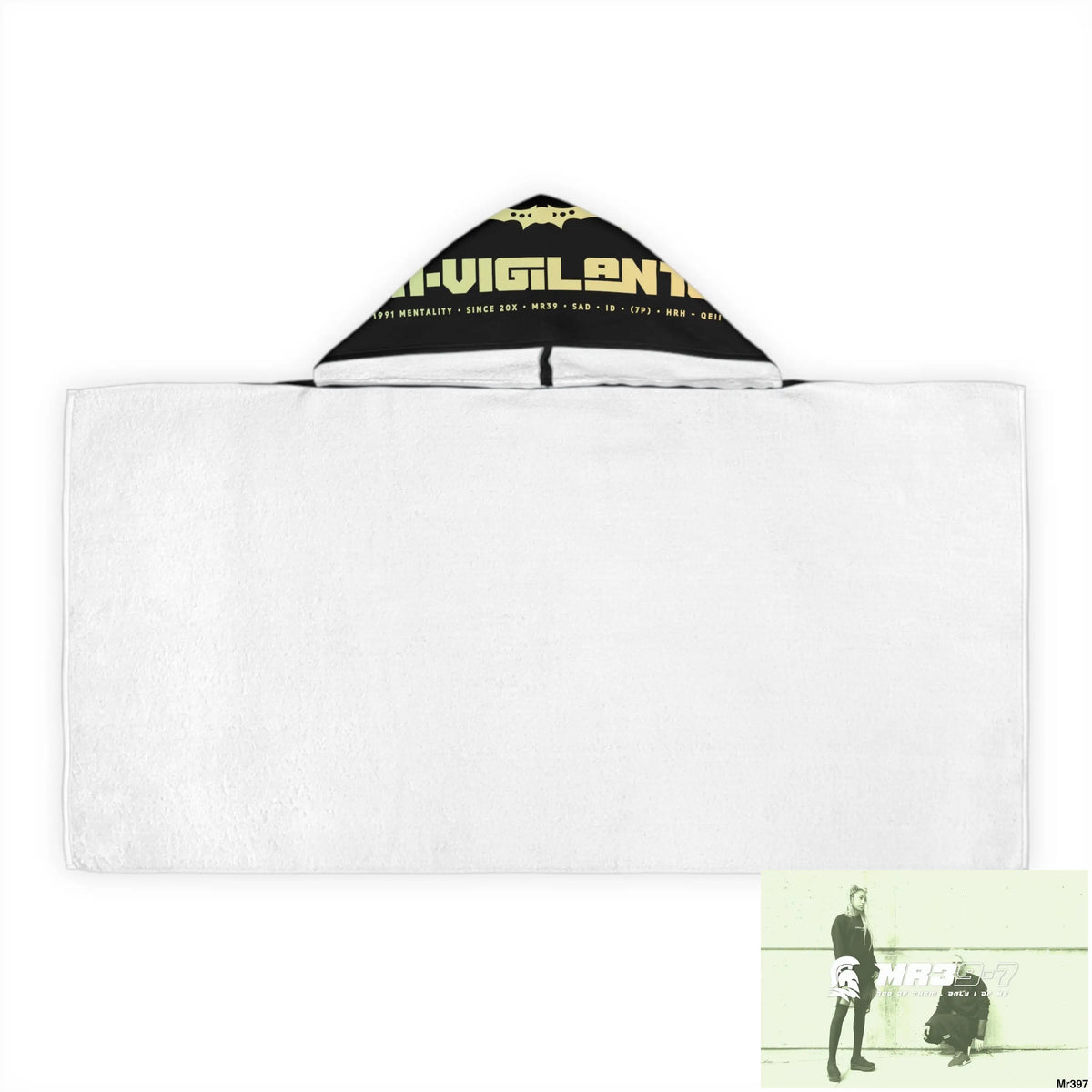 A1-Vigilante Youth Hooded Towel 24’’ × 48’’ All Over Prints