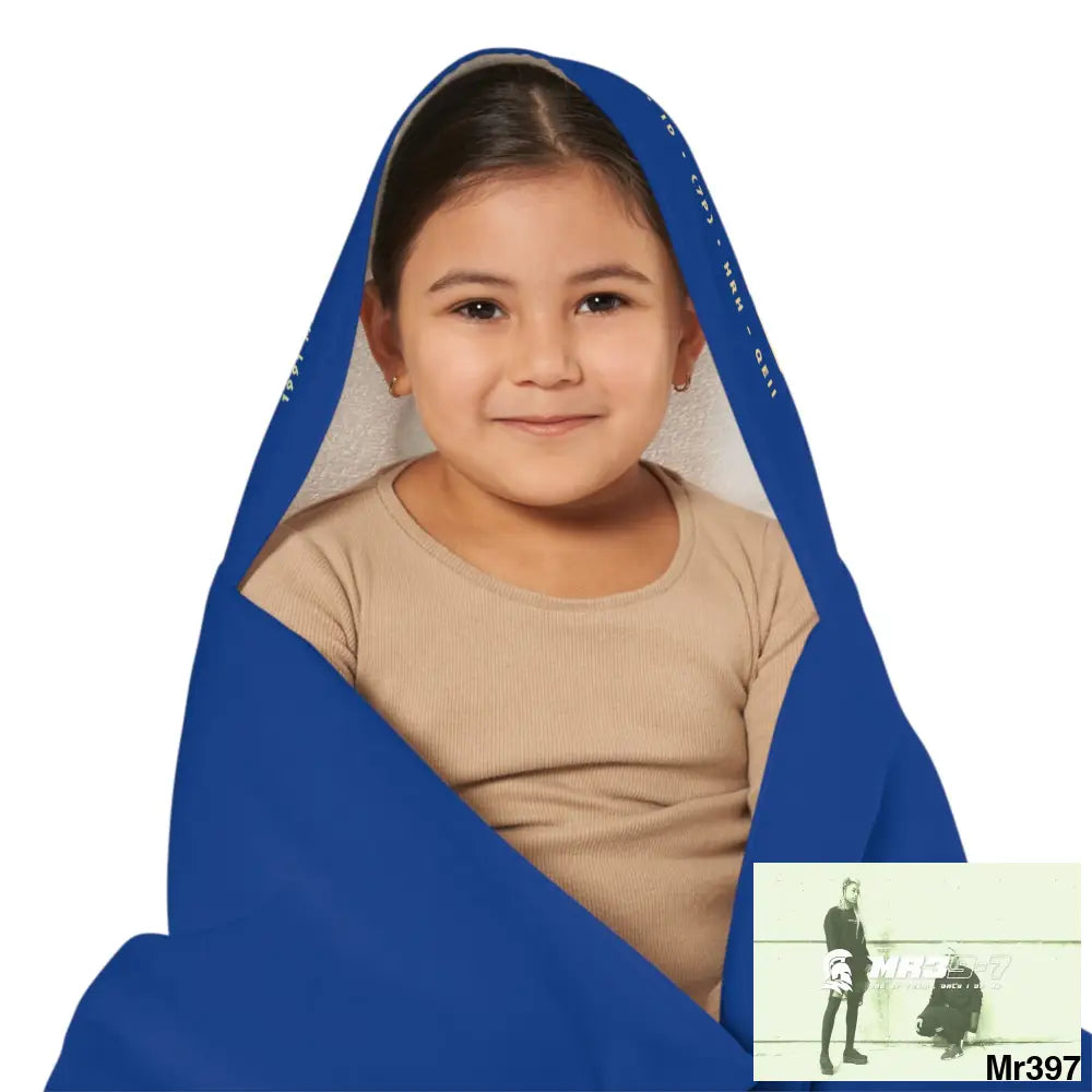 A1-Vigilante Youth Hooded Towel 24’’ × 48’’ All Over Prints