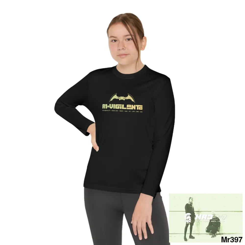 A1-Vigilante Youth Long Sleeve Competitor Tee Kids clothes